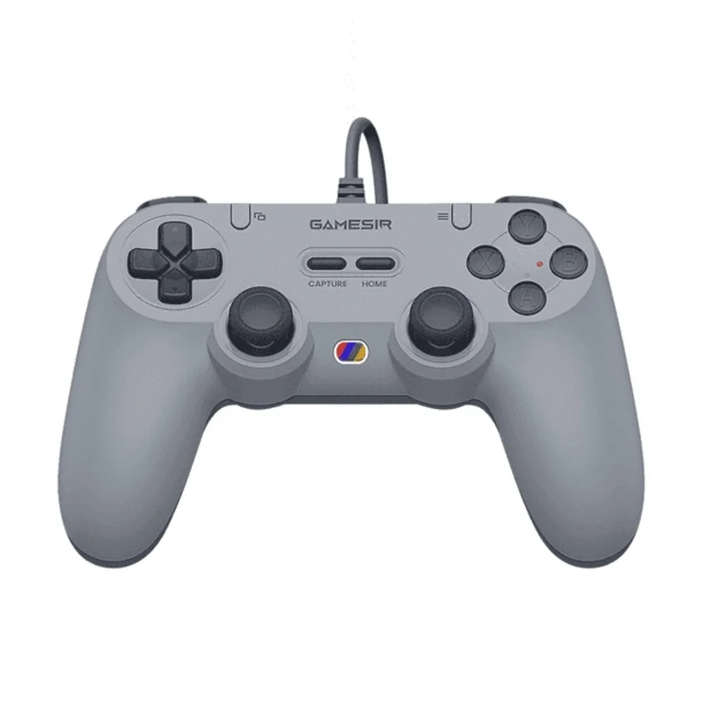 GameSir T3 Lite Wired Gaming Controller - Hall Effect Sticks - Retro Gray (NEW)